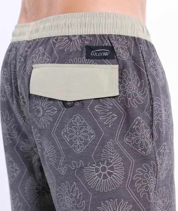 Motel Swim Short - Black Men's Shorts & Boardshorts Oxbow