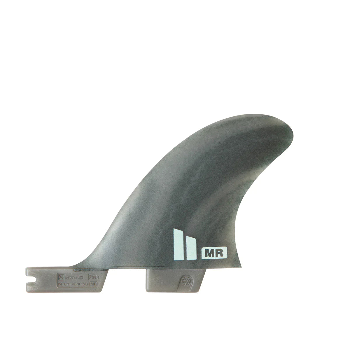 MR Neo Glass Eco Twin + Stabiliser - Smoke Swirl Fins FCS
