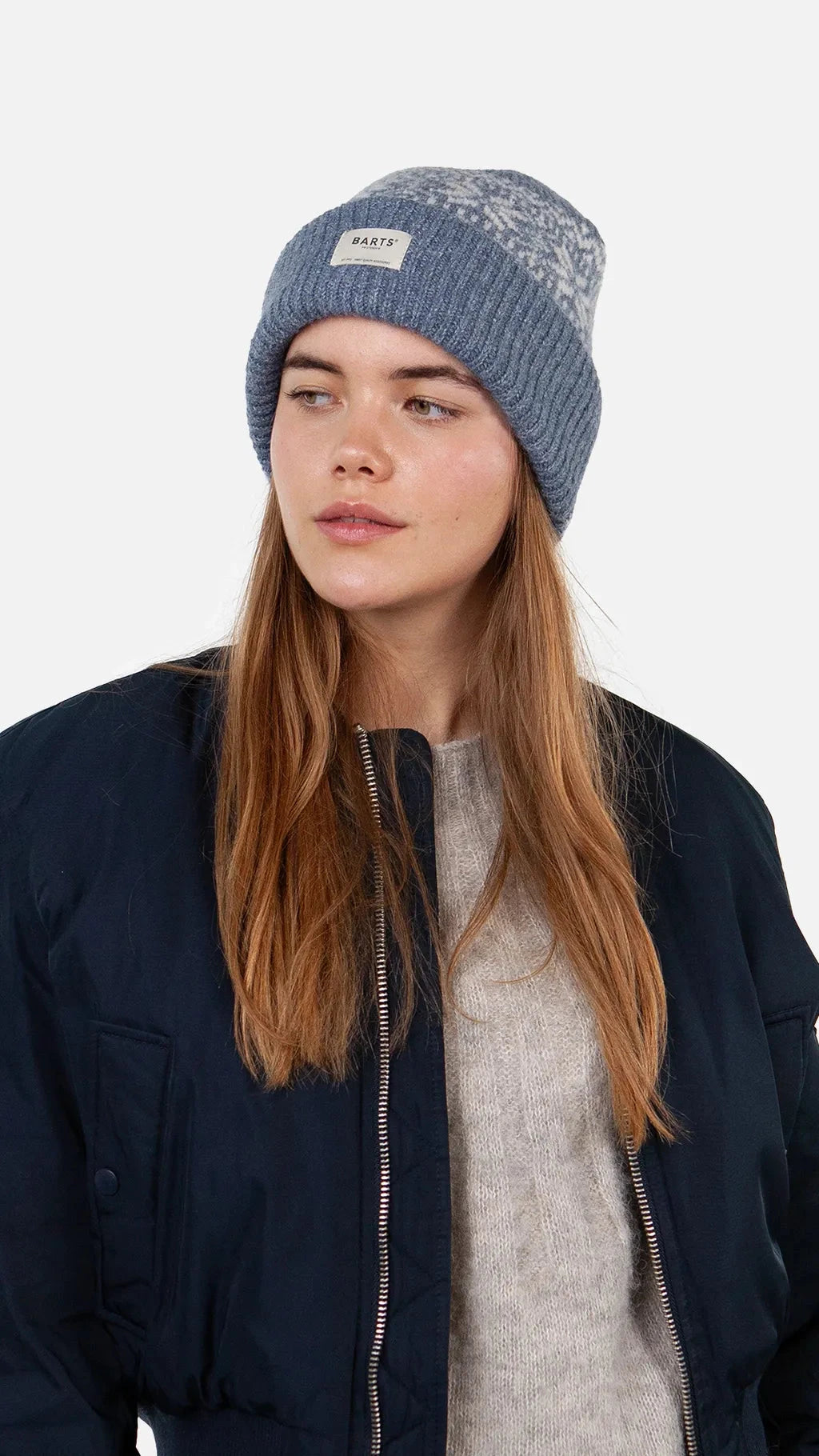 Negomba Beanie - Denim Women's Hats,Caps & Scarves Barts