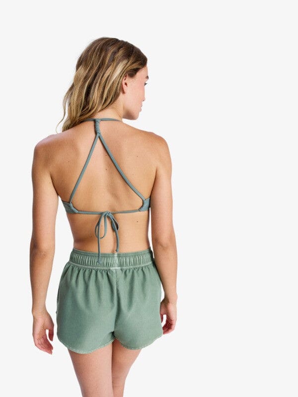 No Bad Waves Boardshort - Oil Green Women's Shorts & Boardshorts Roxy