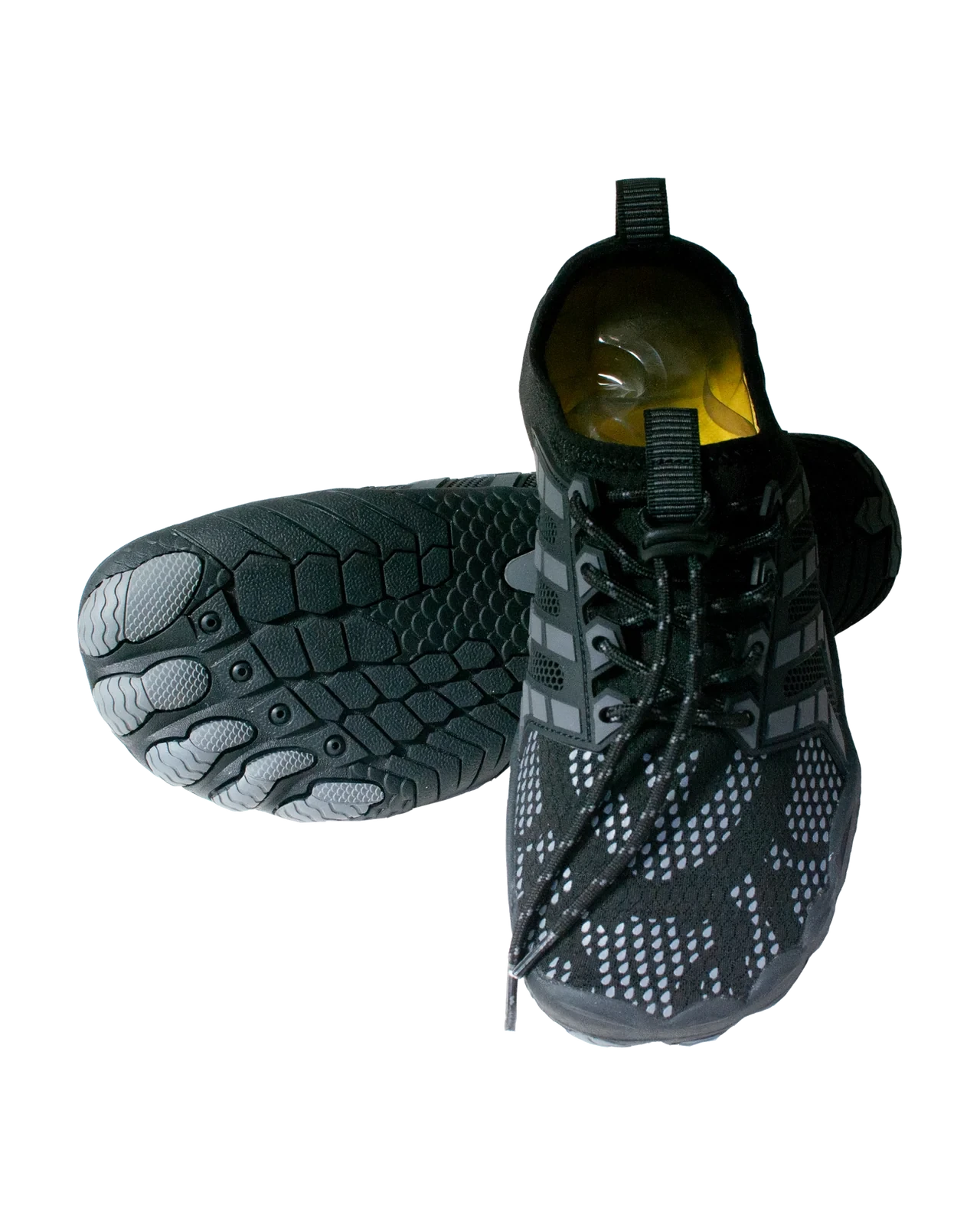Ocean Soul Shoe - Deep Black Wetsuit Boots Alder UK3