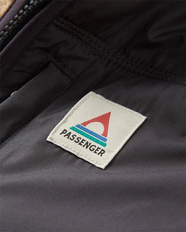 Offgrid 1/2 Zip Recycled Sherpa Fleece - Biscuit Men's Hoodies & Sweatshirts Passenger