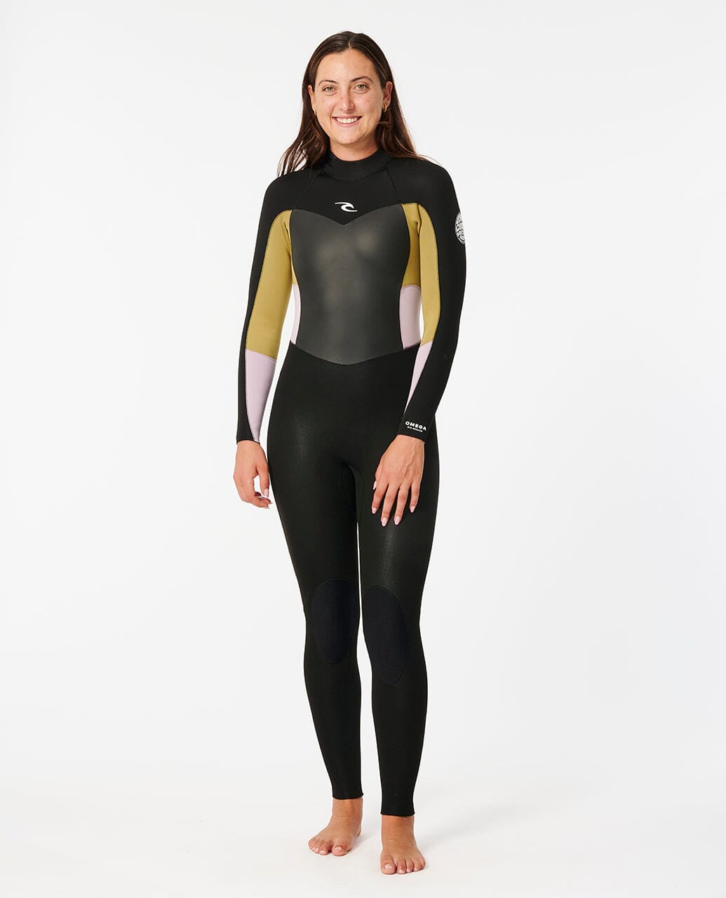 Omega 3/2mm Back Zip - Khaki (2024) Women's wetsuits Rip Curl women UK6