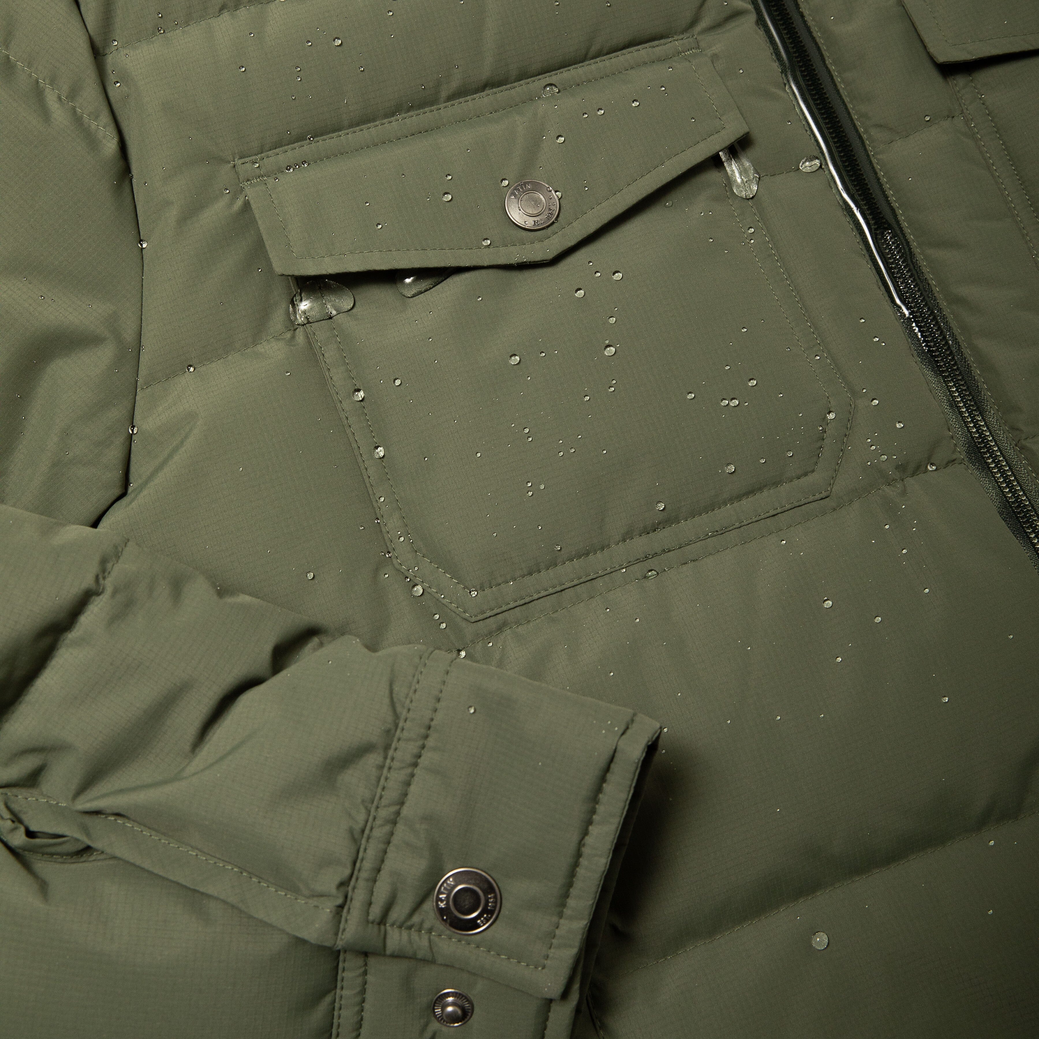 OTG SUMMIT HOODED DOWN JACKET - Thyme Men's Jackets Katin