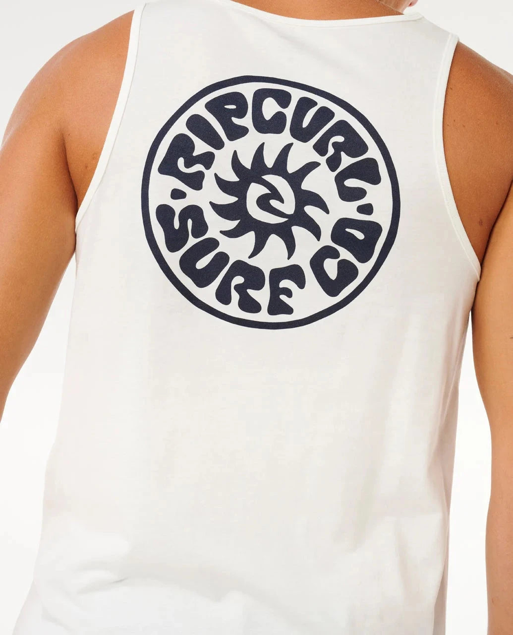Pacific Rinse Tank - Bone Men's T-Shirts & Vests Rip Curl