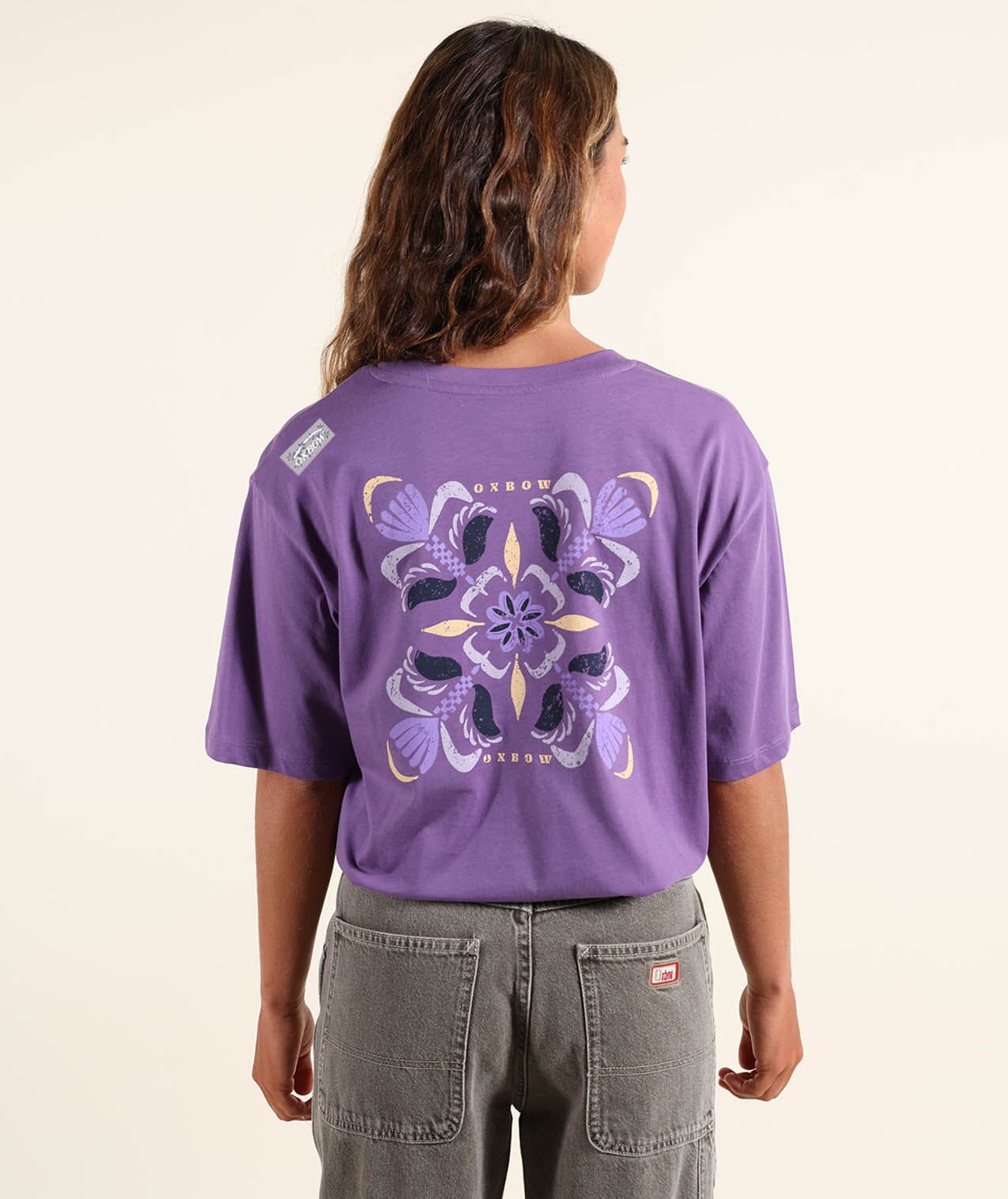 Peace Tee - Purple Women's T-Shirts and Vest Tops Oxbow XS