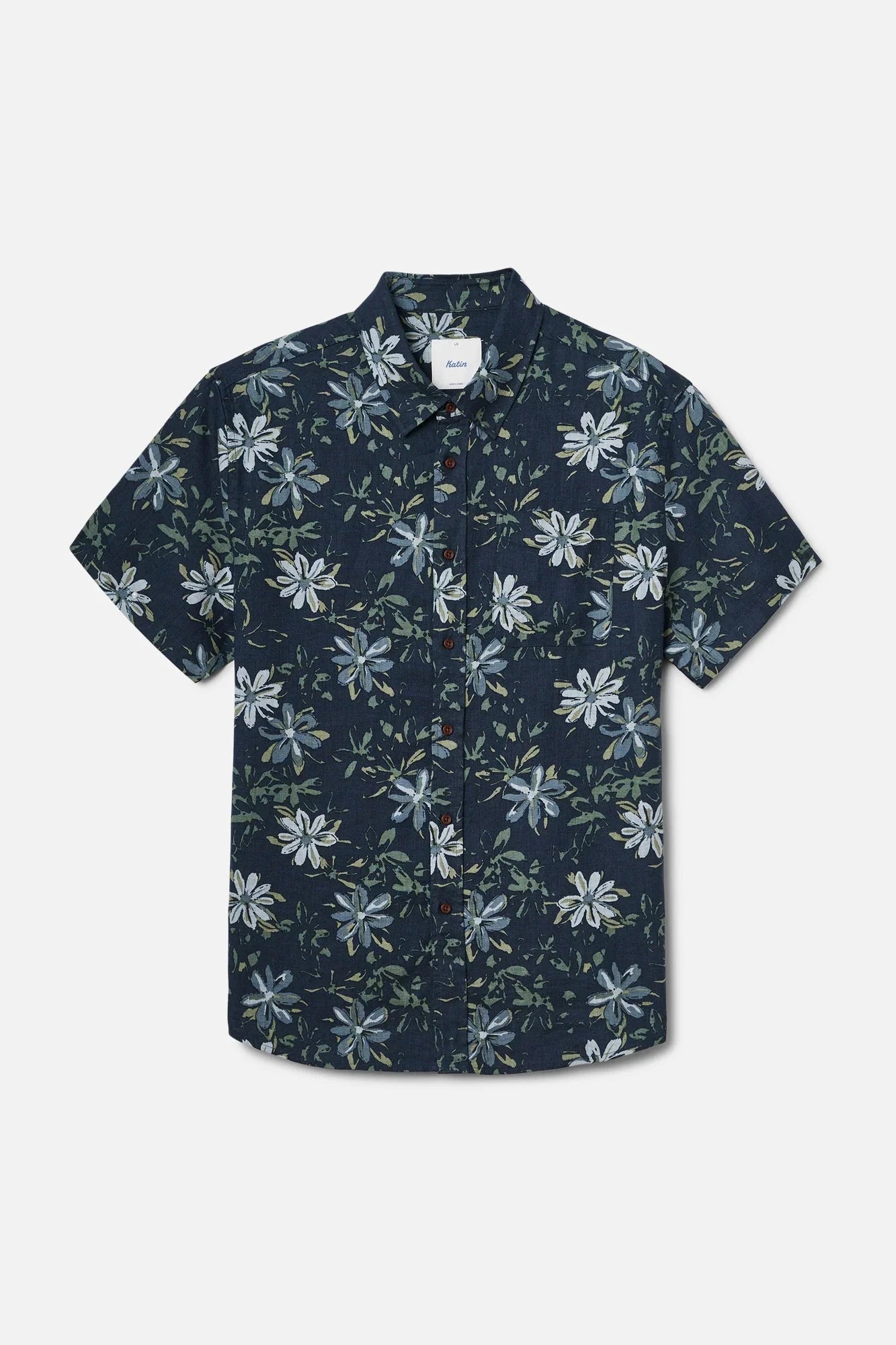 Petals Shirt - Sea Storm Men's Shirts & Polos Katin