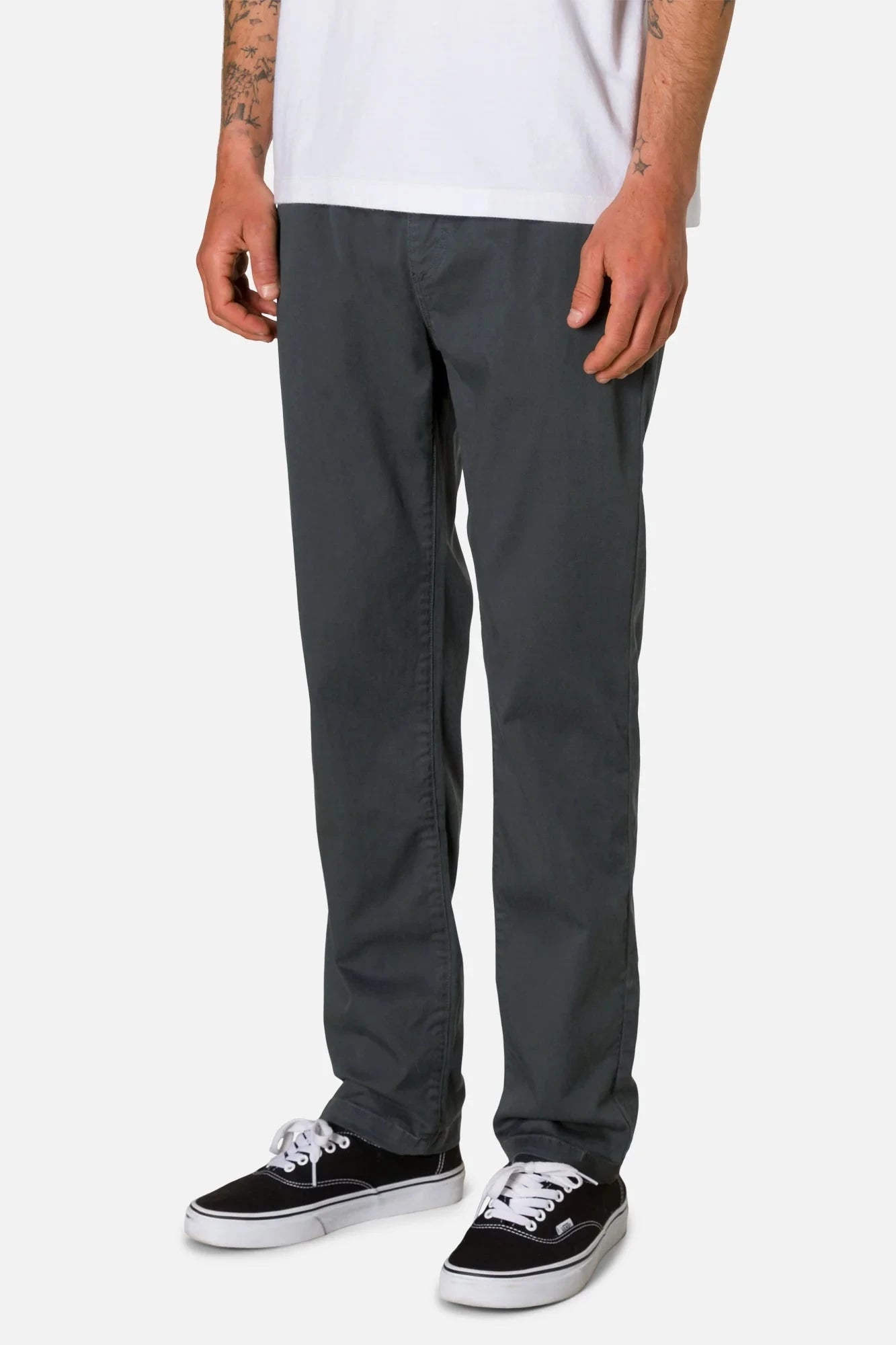Pipeline Chino Pant - Black Wash Men's Jeans & Trousers Katin