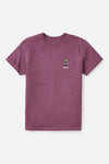 POLLEN TEE - Kelp Red Sand Wash Men's T-Shirts & Vests Katin 