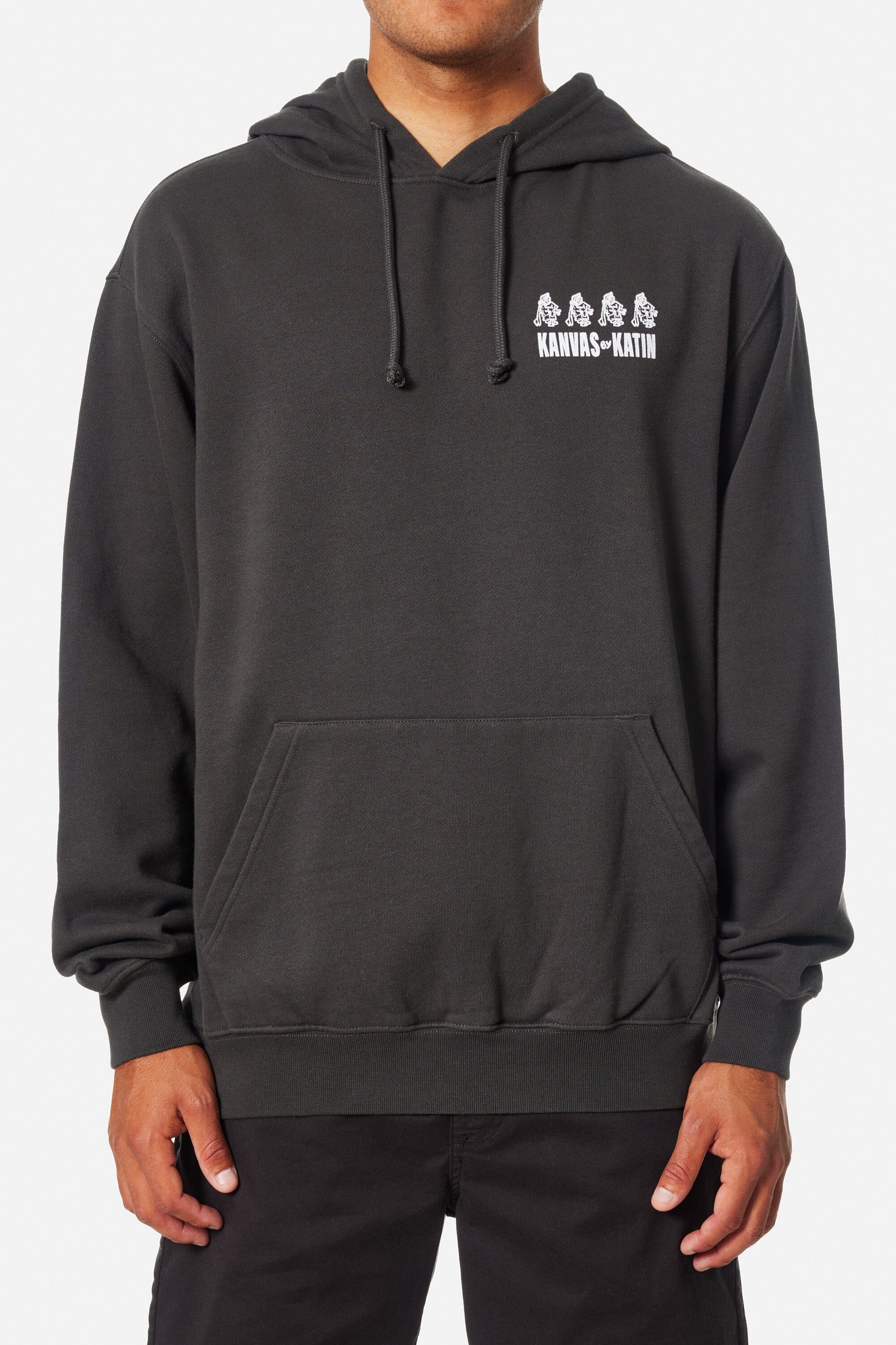 Porto Hood - Black Wash 2025 Men's Hoodies & Sweatshirts Katin S