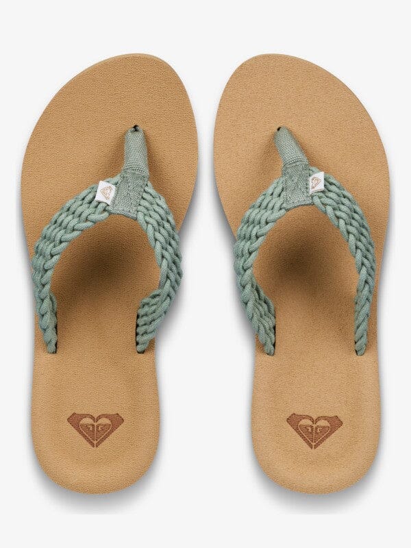 Porto - Sage Women's Flipflops,Shoes & Boots Roxy UK 3