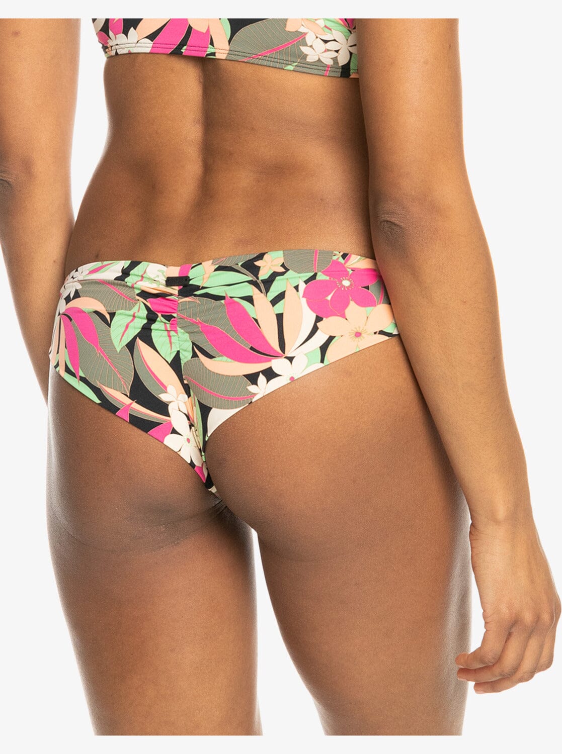 Printed Beach Classics Cheeky Bottoms - Anthracite Palm Song Women's Swimsuits & Bikinis Alder