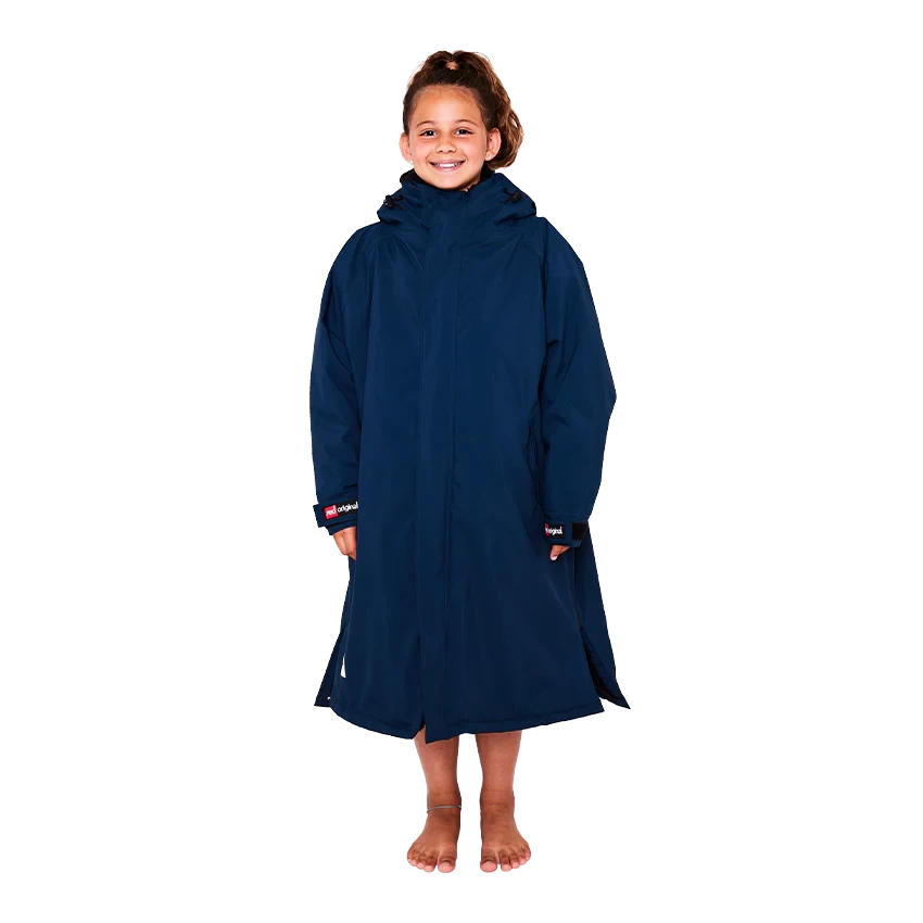 Pro Dry Change Robe Kids Changing Robes Red Navy
