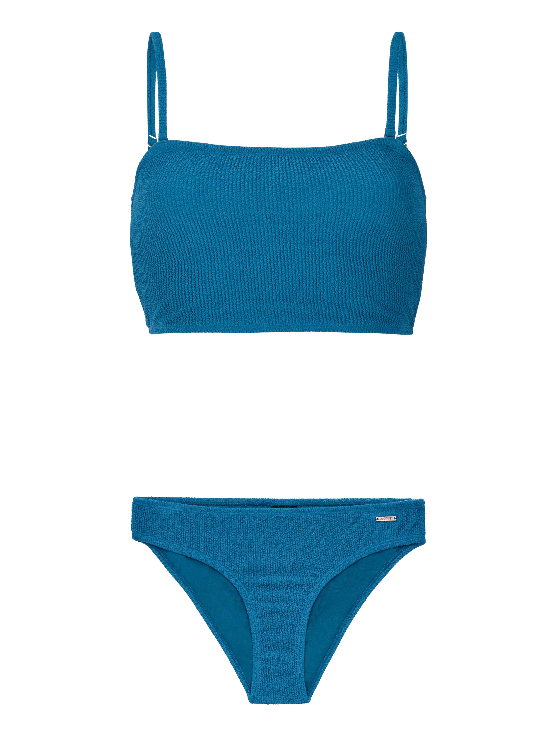 PRTBree Bandeau Bikini - Surfing Blue Women's Swimsuits & Bikinis Protest XS