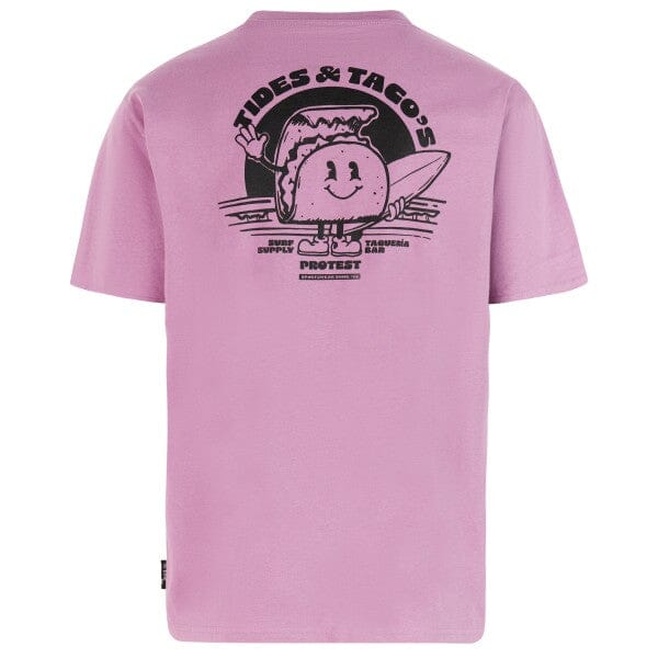 PRTELSTOW Tee - Plum Mauve Men's T-Shirts & Vests Protest