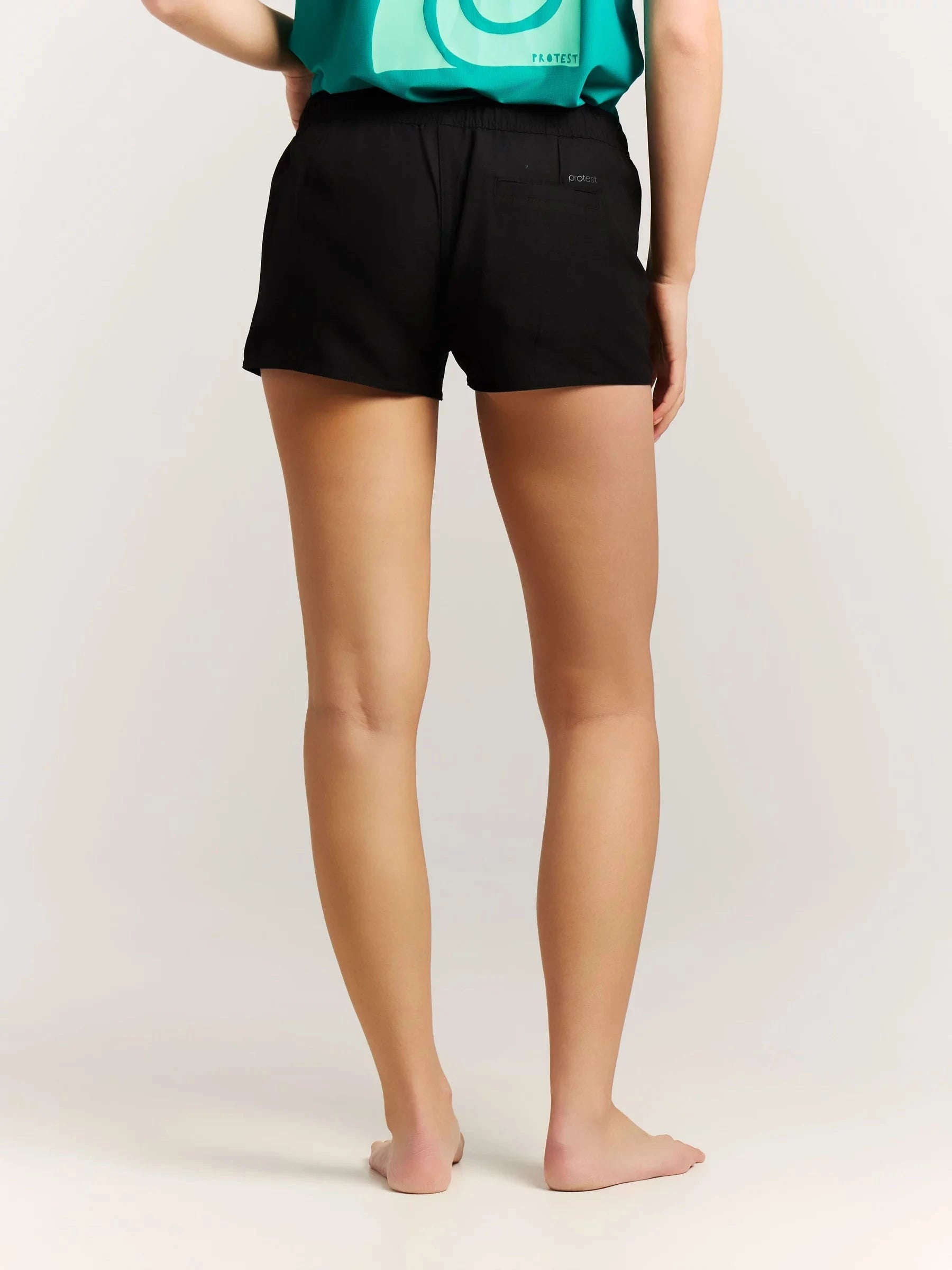 PRTEvi Beachshort - True Black (2026) Women's Shorts & Boardshorts Protest