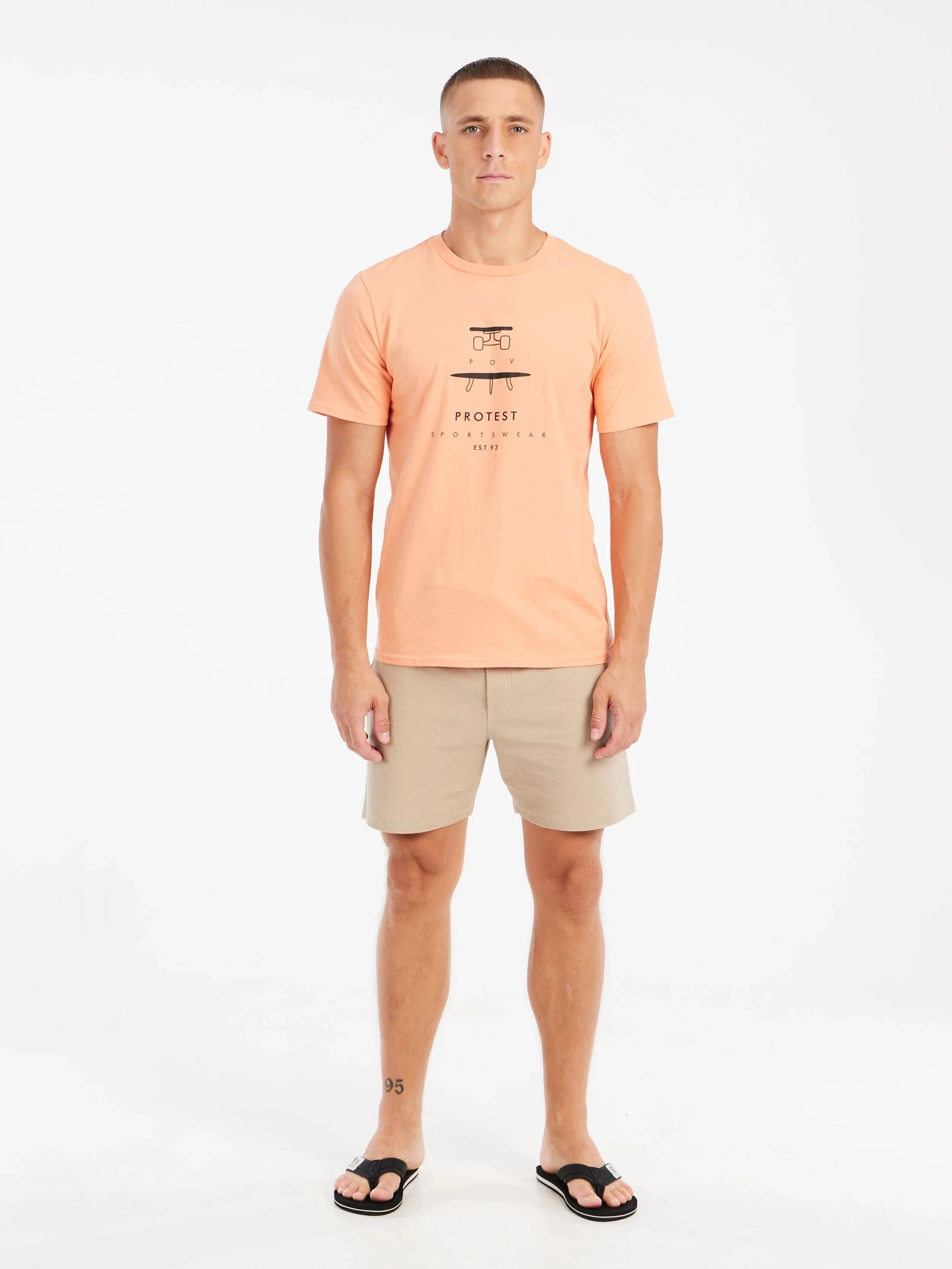 PRTGraig Shorts - BambooBeige Men's Shorts & Boardshorts Protest