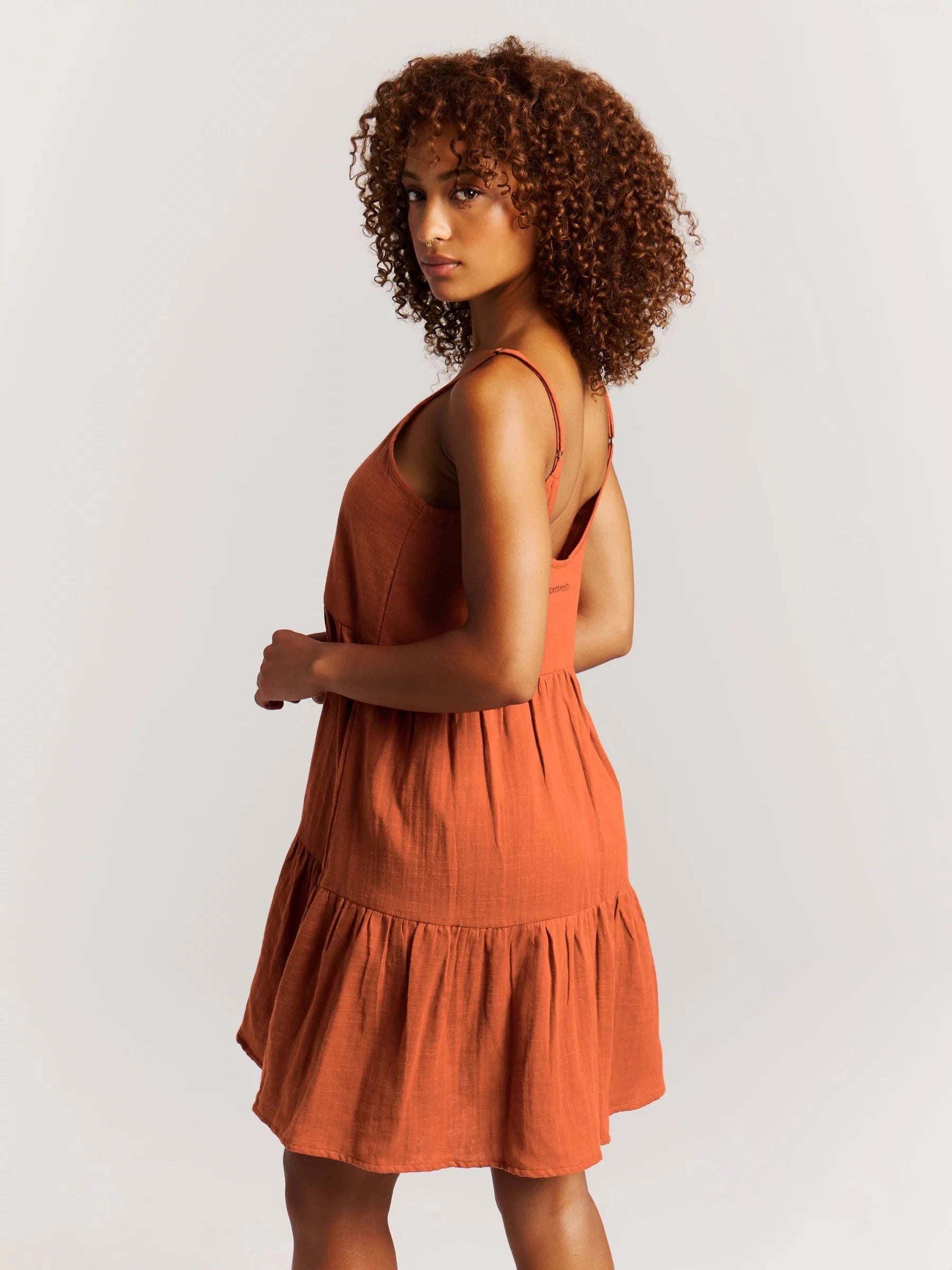 PRTMENDES Dress - Sugar Brown Women's Dress Protest