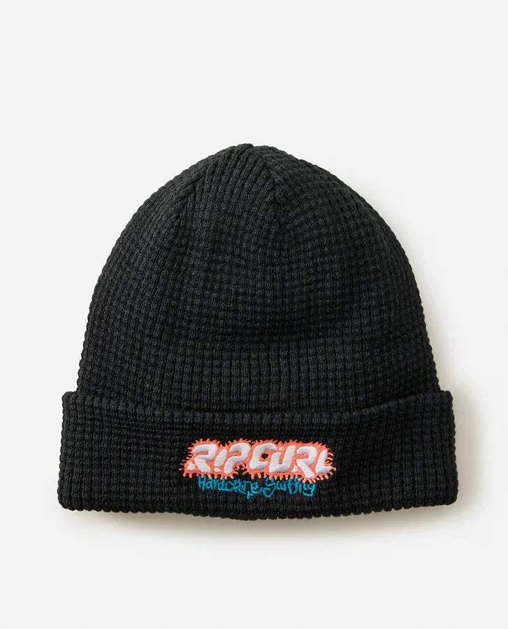 Raw Energy Reg Beanie - Black Men's Hats,Caps&Beanies Rip Curl