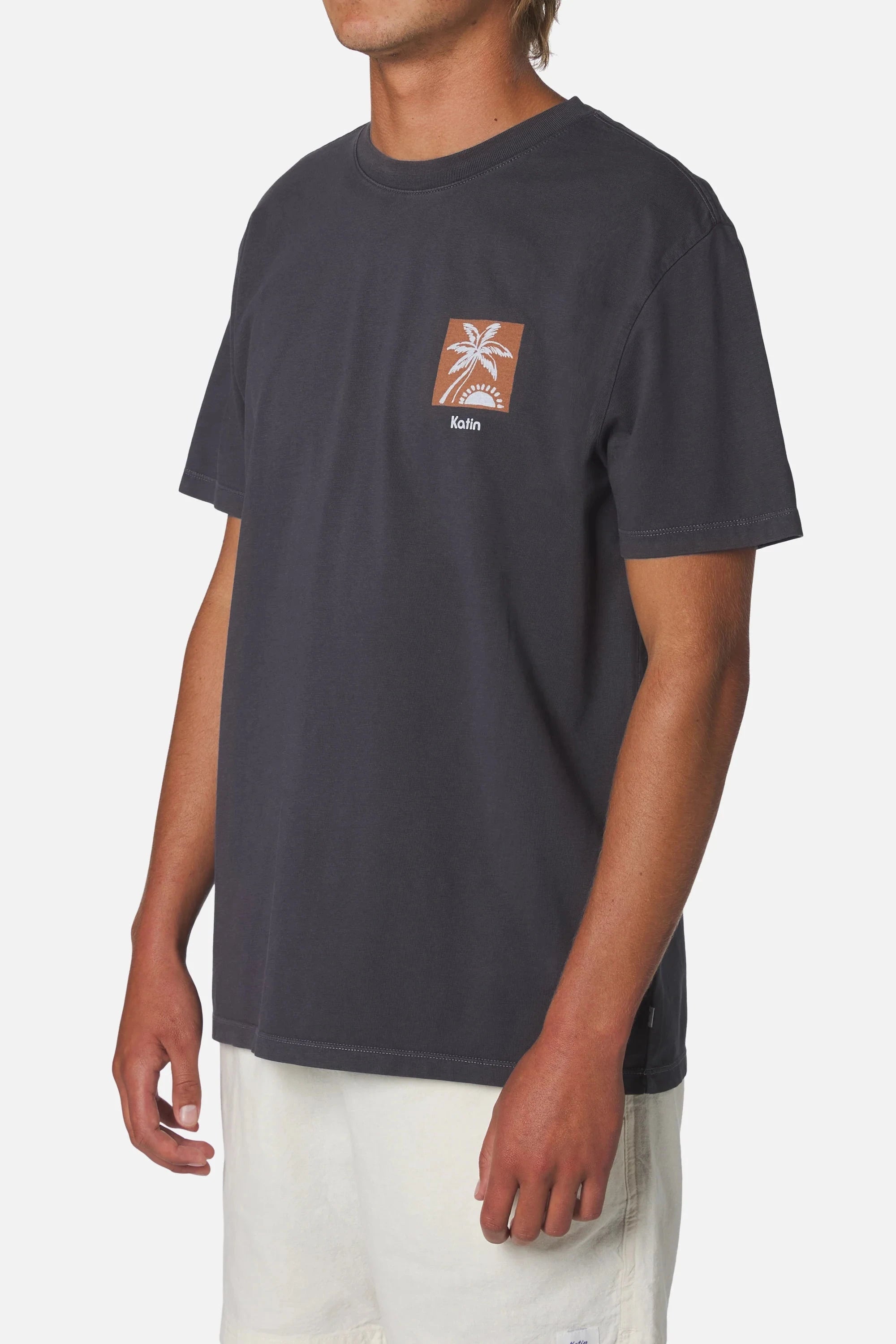 Realm Tee - Polar Navy Men's T-Shirts & Vests Katin