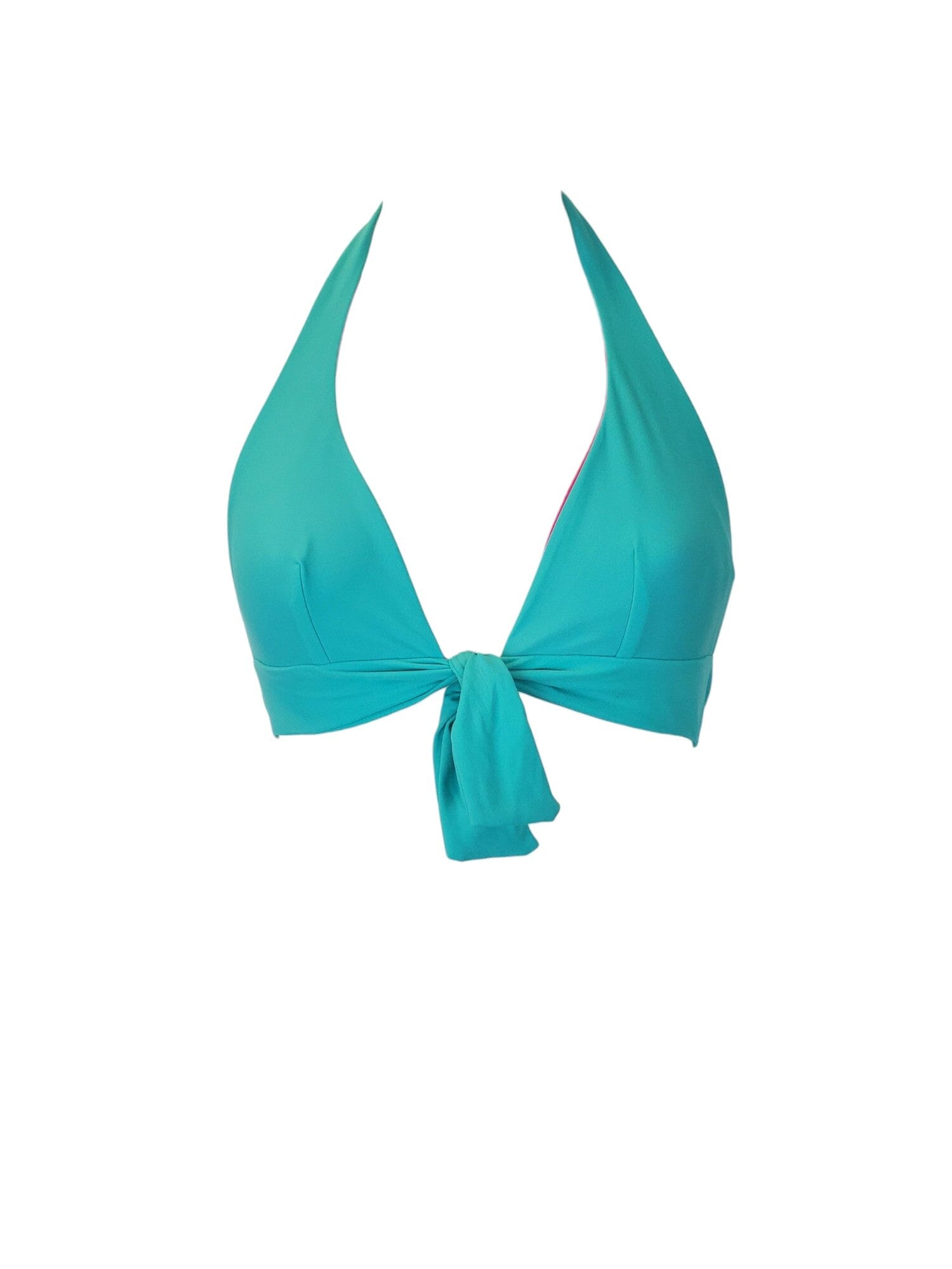 Reversible Tie Top - Aqua/Pink Women's Swimsuits & Bikinis Moontide 8