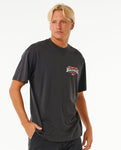 Rip Curl Pro Bells Beach 2024 Line Up Tee - Washed Black Men's T-Shirts & Vests Rip Curl 