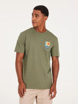 Rudge T-Shirt - Artichoke Green Men's T-Shirts & Vests Protest S 