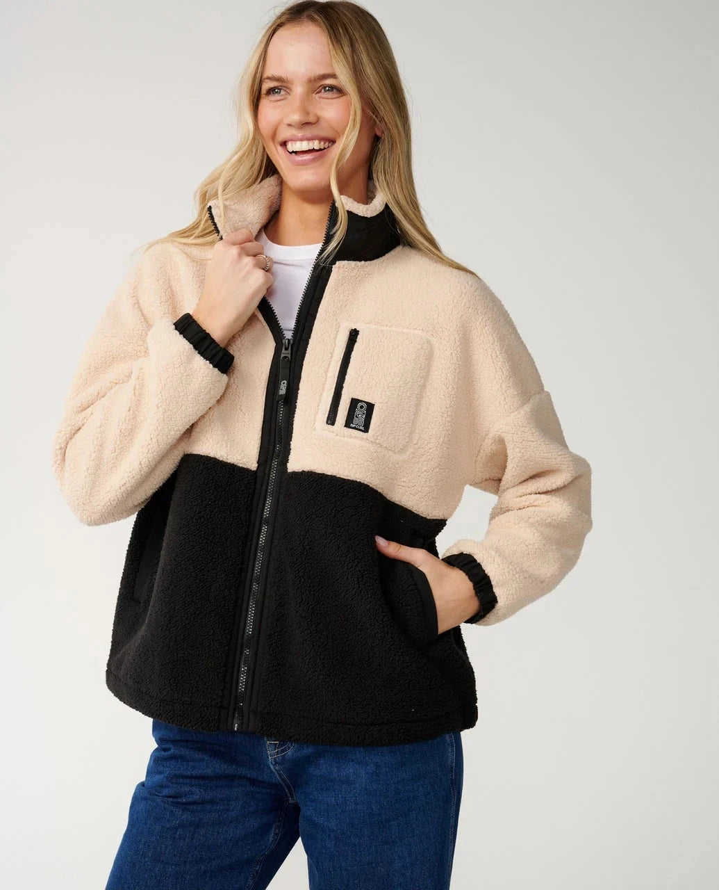 S - Series Bonded Zip Polar Fleece Women's Hoodies & Sweatshirts Rip Curl Women