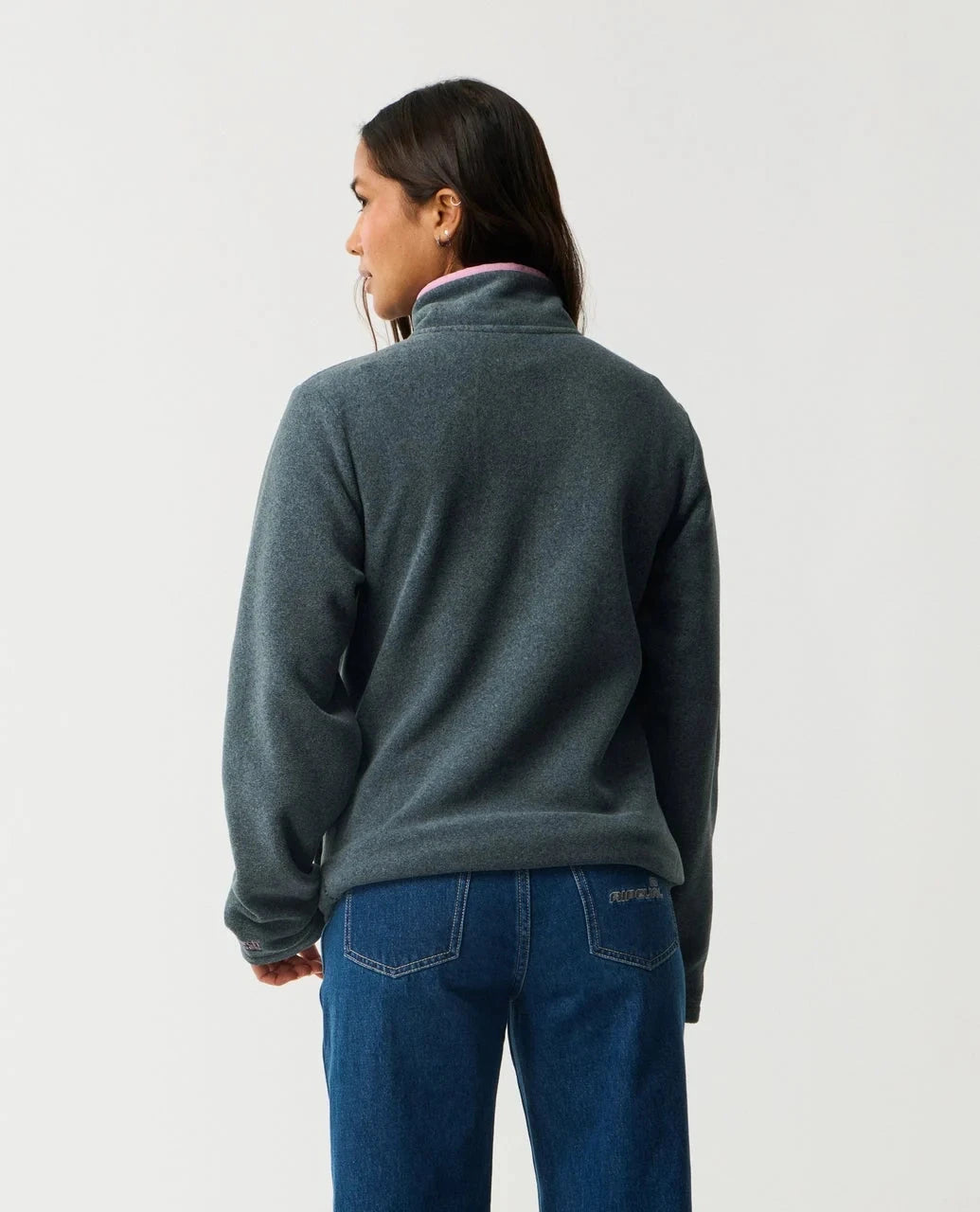 S - Series Polartec Fleece - Charcoal Marle Women's Hoodies & Sweatshirts Rip Curl Women