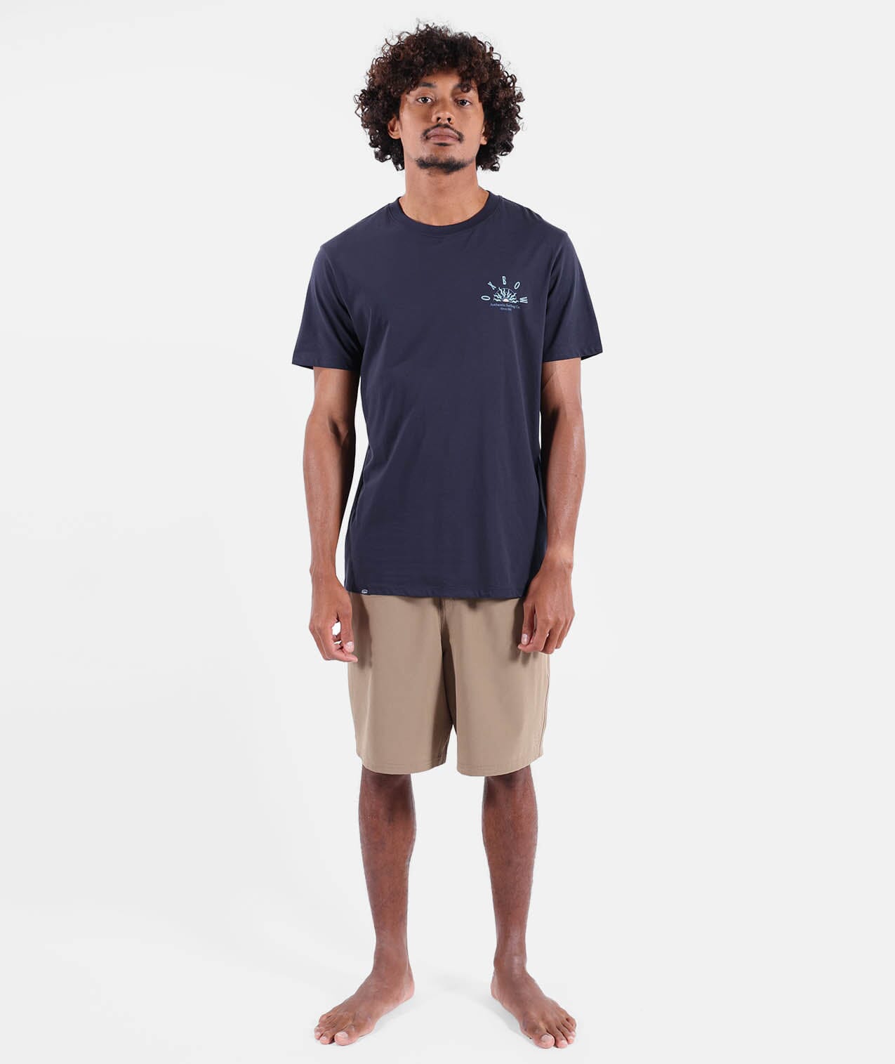 Sandbar Tee - Deep Marine Men's T-Shirts & Vests Oxbow
