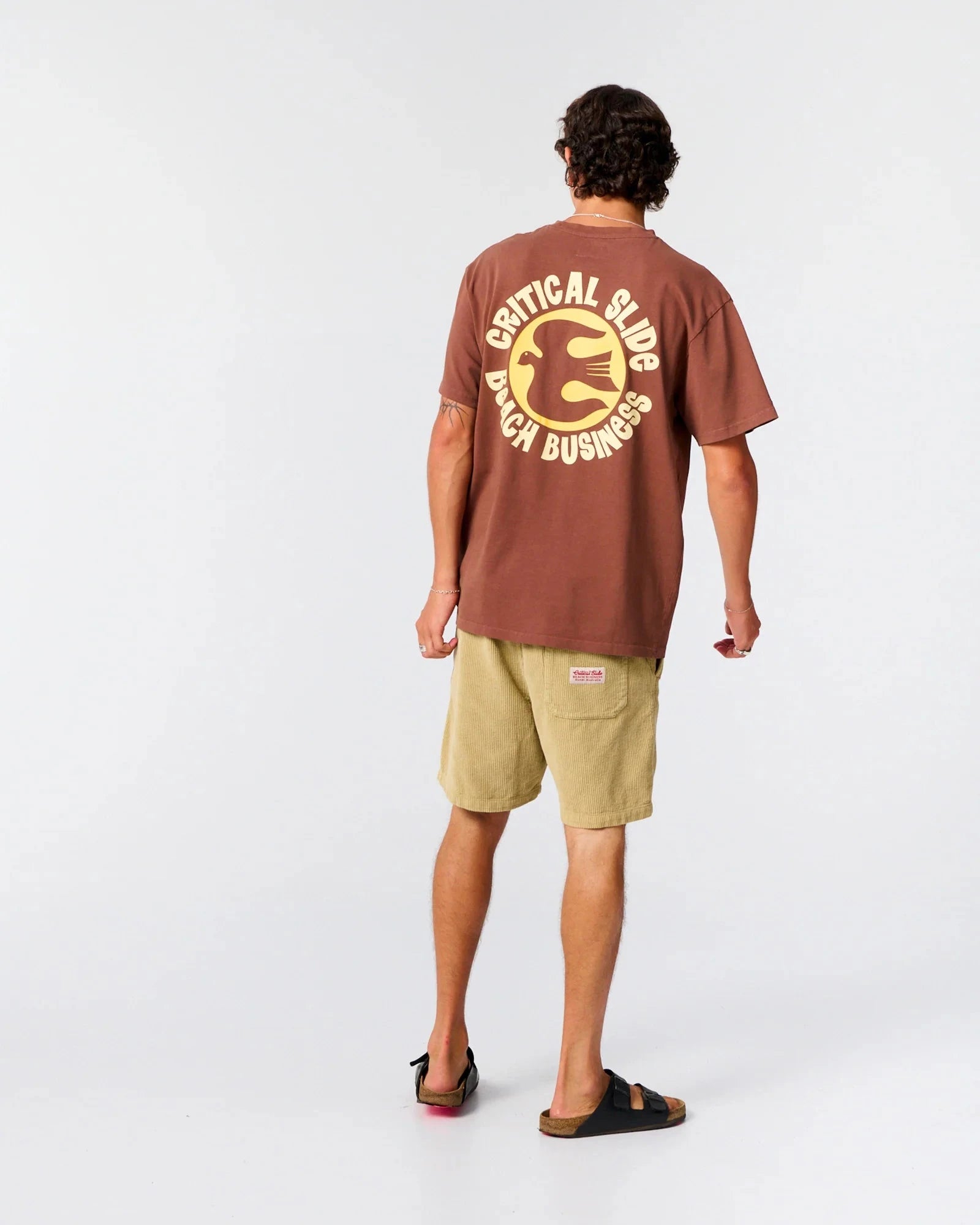 Seabird Tee - Brown Men's T-Shirts & Vests TCSS