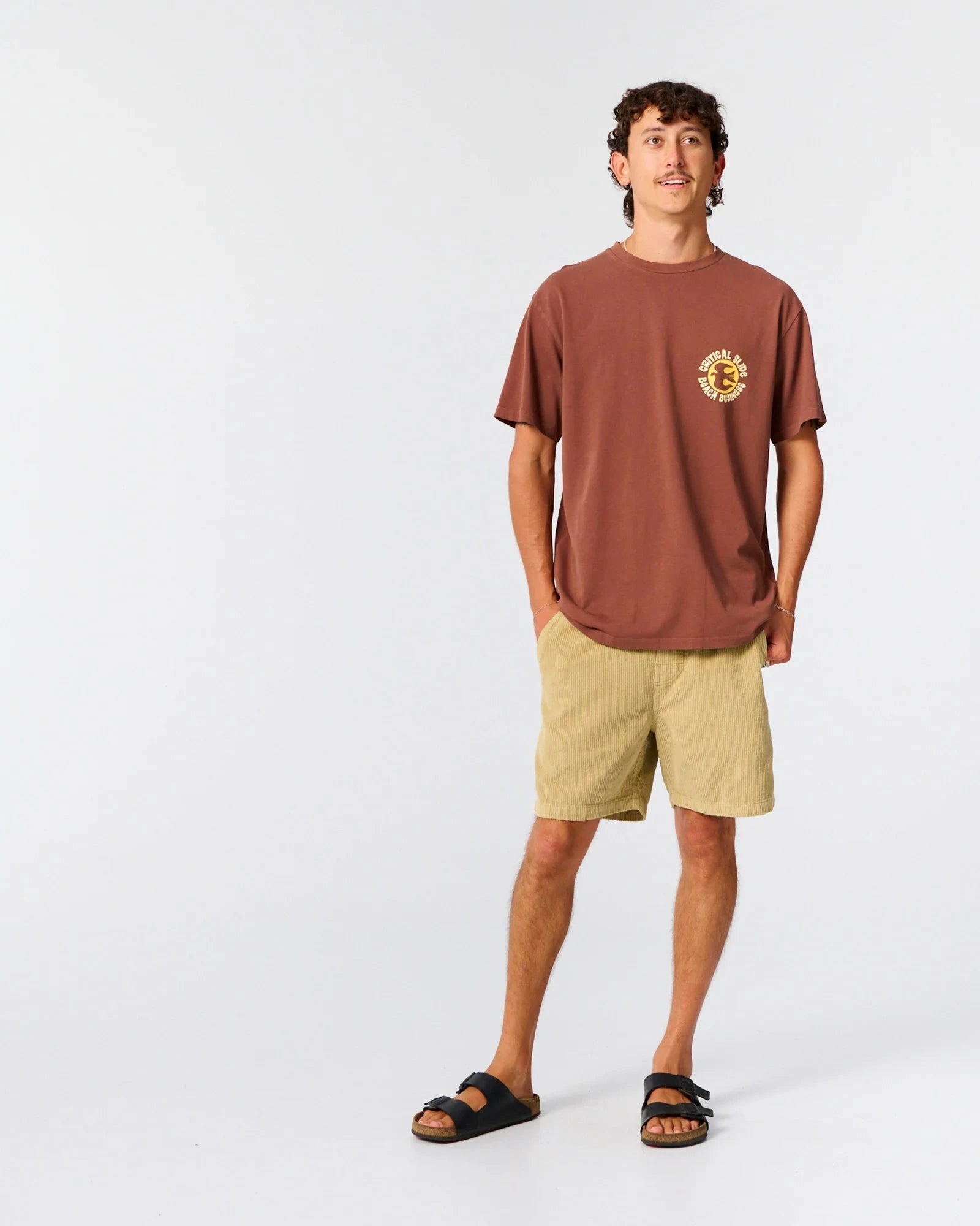 Seabird Tee - Brown Men's T-Shirts & Vests TCSS