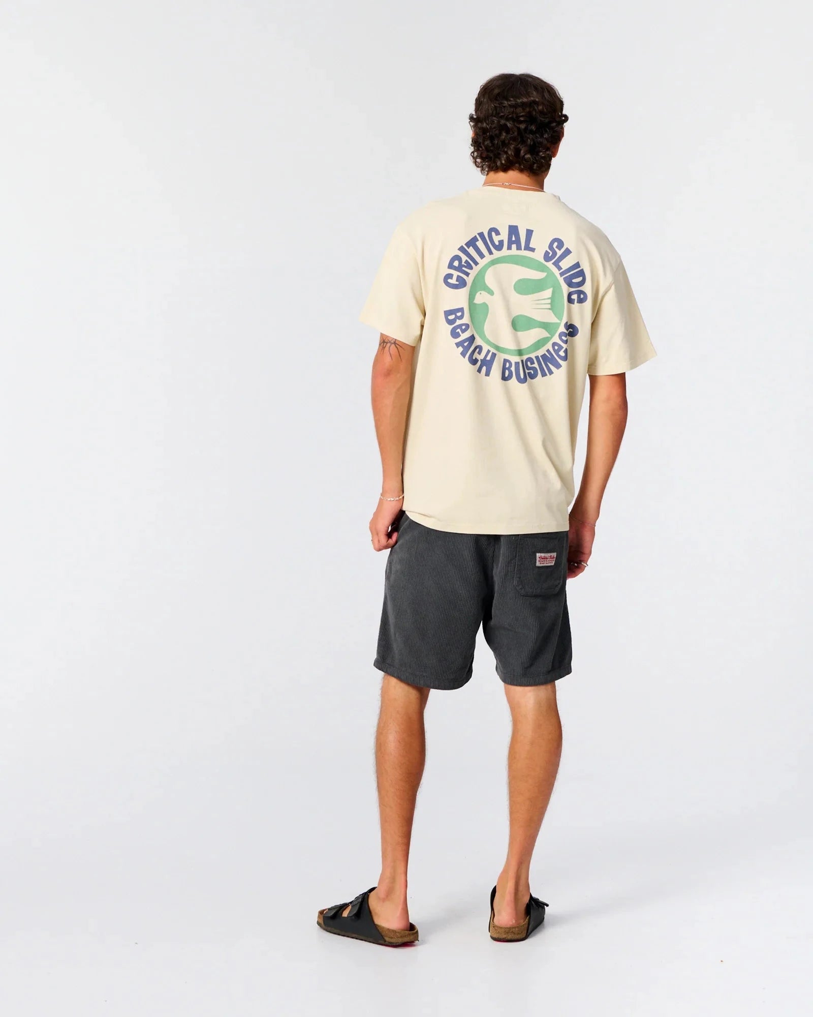 Seabird Tee - Ecru Men's T-Shirts & Vests TCSS