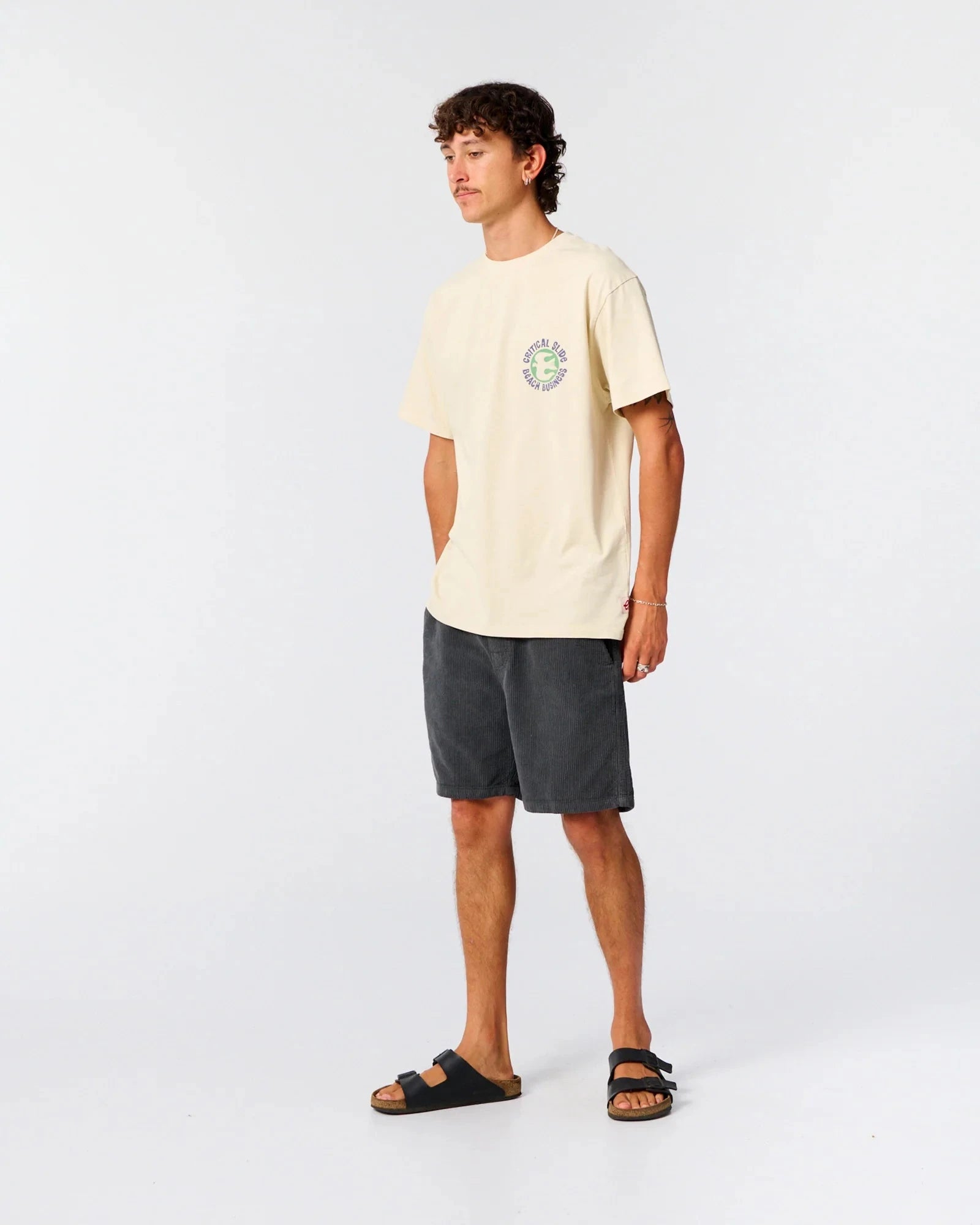 Seabird Tee - Ecru Men's T-Shirts & Vests TCSS