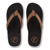 Seales - Black/Tan Men's Shoes & Flip Flops Foamlife 