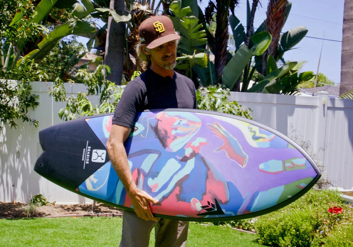 Seaside Gallery (Full Carbon) 5'10 Surfboard Firewire