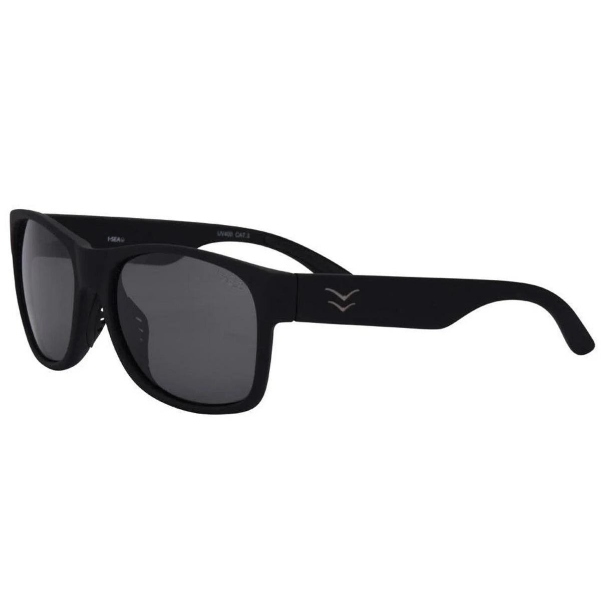 Seven Seas - Black/Smoke Lens Sunglasses I-Sea