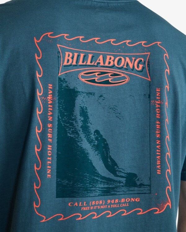 Since 73 Poster Tee - Real Teal Men's T-Shirts & Vests Billabong