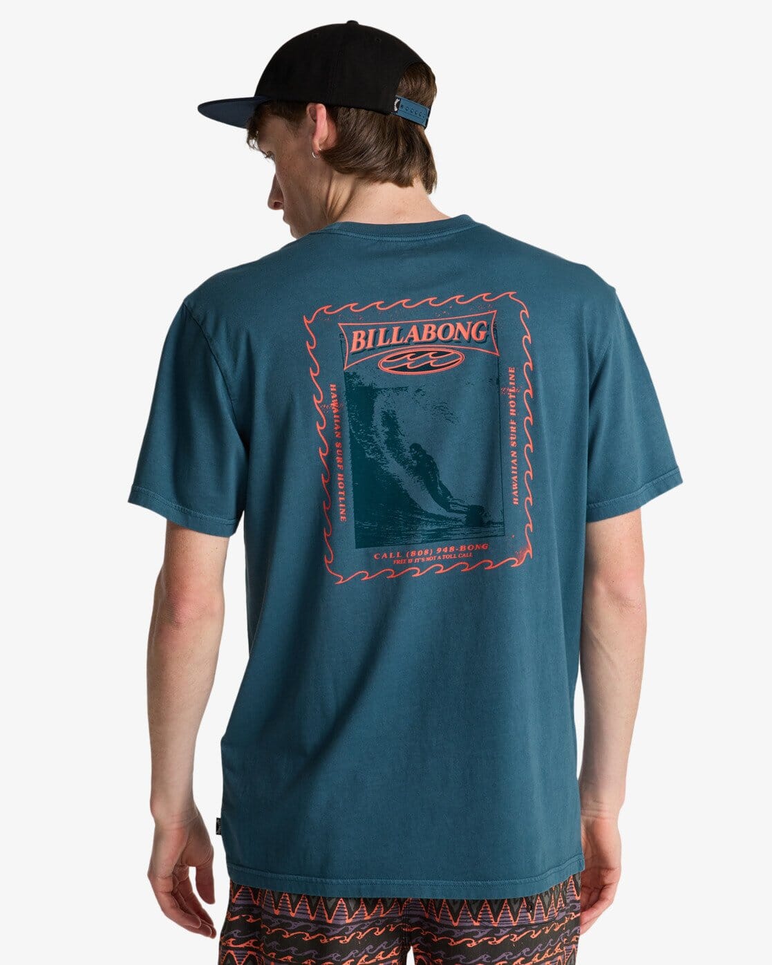 Since 73 Poster Tee - Real Teal Men's T-Shirts & Vests Billabong