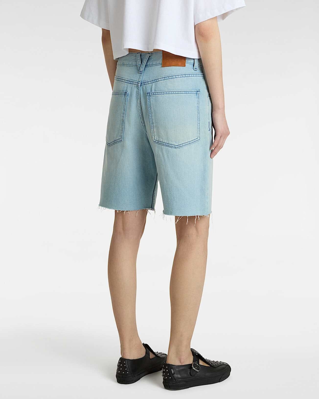 Sirelle Cut-Off Jorts - Light Stonewash Women's Shorts & Boardshorts Vans Womens