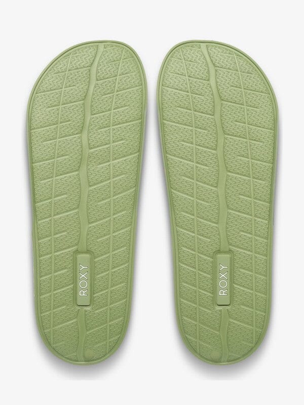 Slippy IV - Oil Green Women's Flipflops,Shoes & Boots roxy
