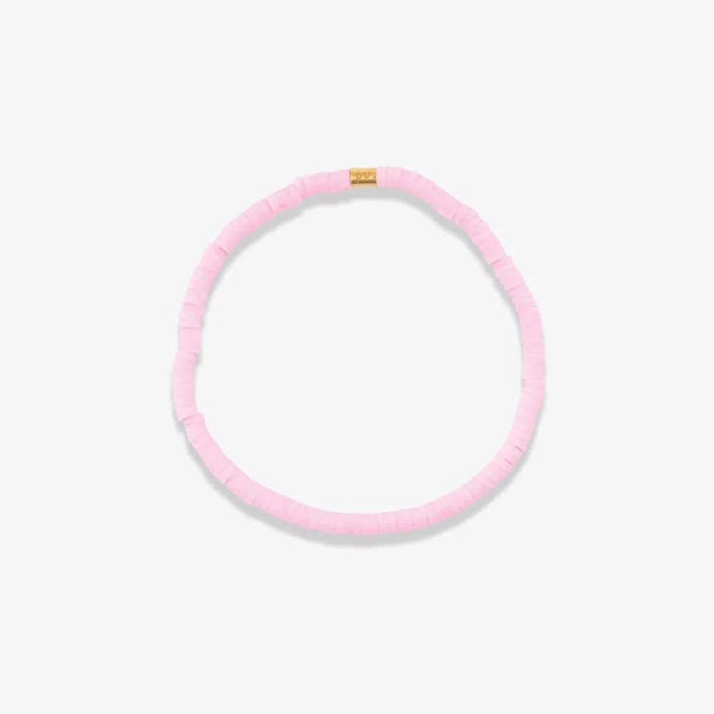Solid Cabrillo Stretch Bracelet - Baby Pink Jewellery Pura Vida