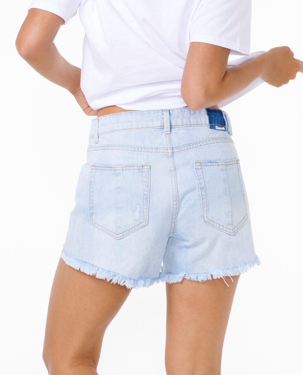 Sophie Denim Short ll - Light Blue Women's Shorts & Boardshorts Rip Curl Women