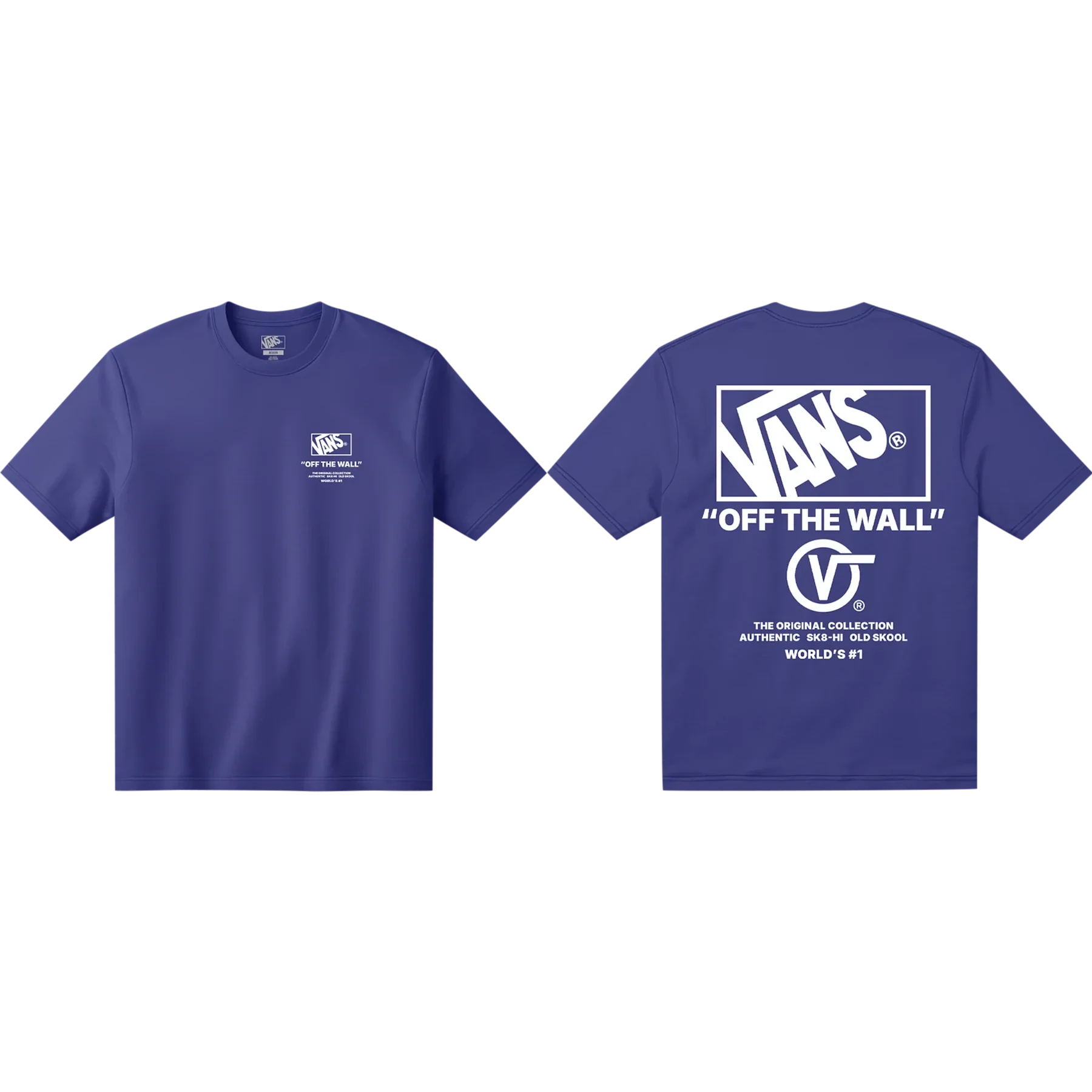Stacked Hi Tee - Royal Cobalt Men's T-Shirts & Vests Vans S