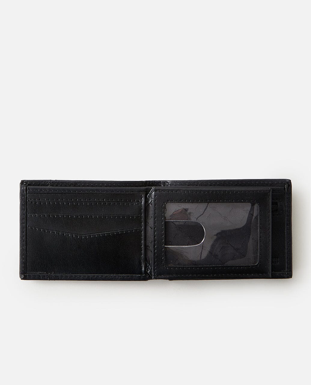 Stacked RFID Slim - Black Wallets Rip Curl