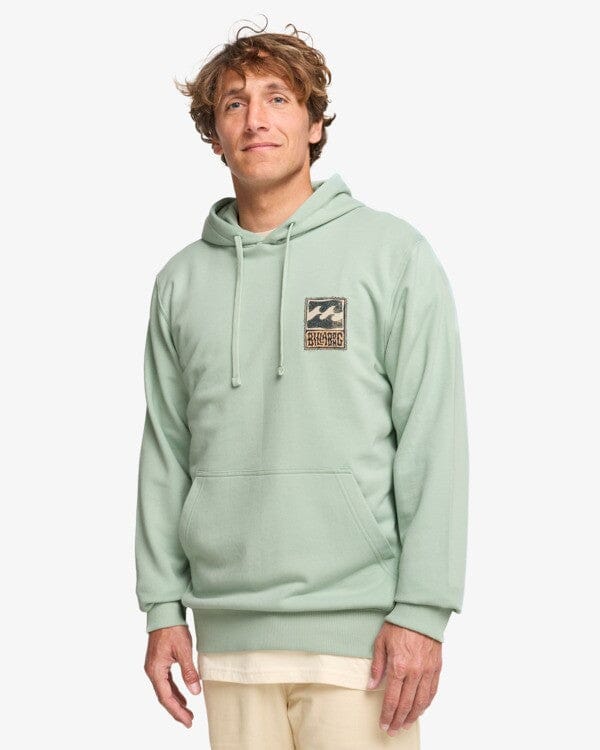 Stamp Hoodie - Vintage Green Men's Hoodies & Sweatshirts Billabong S