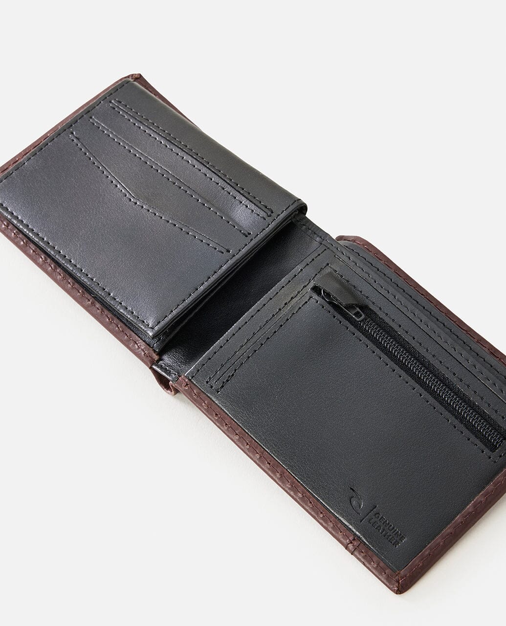 Stashed RFID All Day Wallet - Cognac Wallets Rip Curl