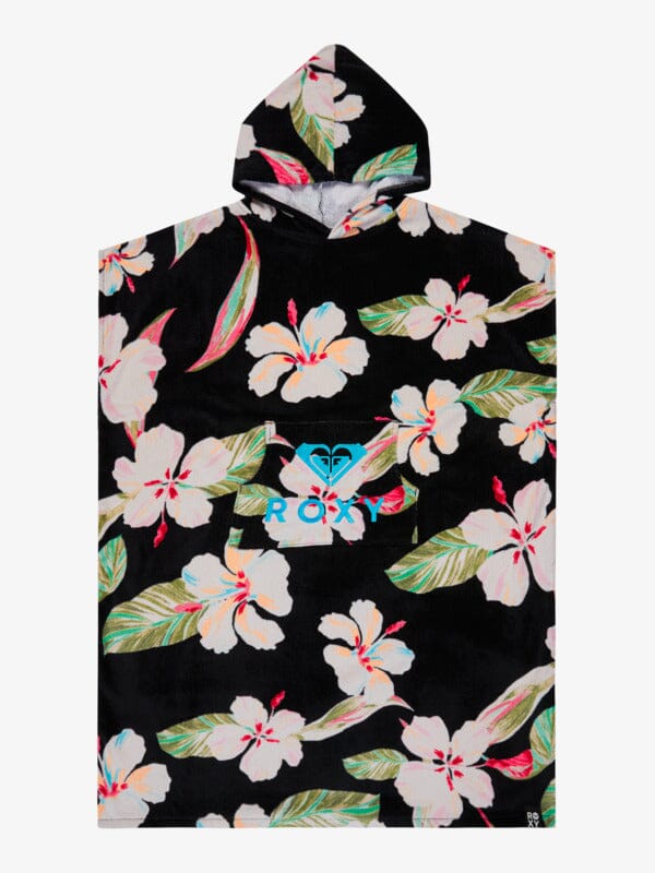 Stay Magical Towel Poncho - Anthracite Spring Charming Changing Robes Roxy