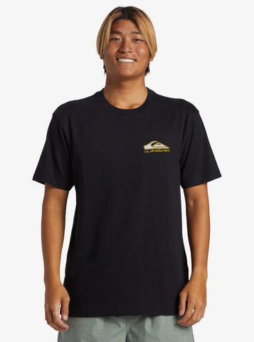 Step Up T-Shirt - Black Men's T-Shirts & Vests Quiksilver 
