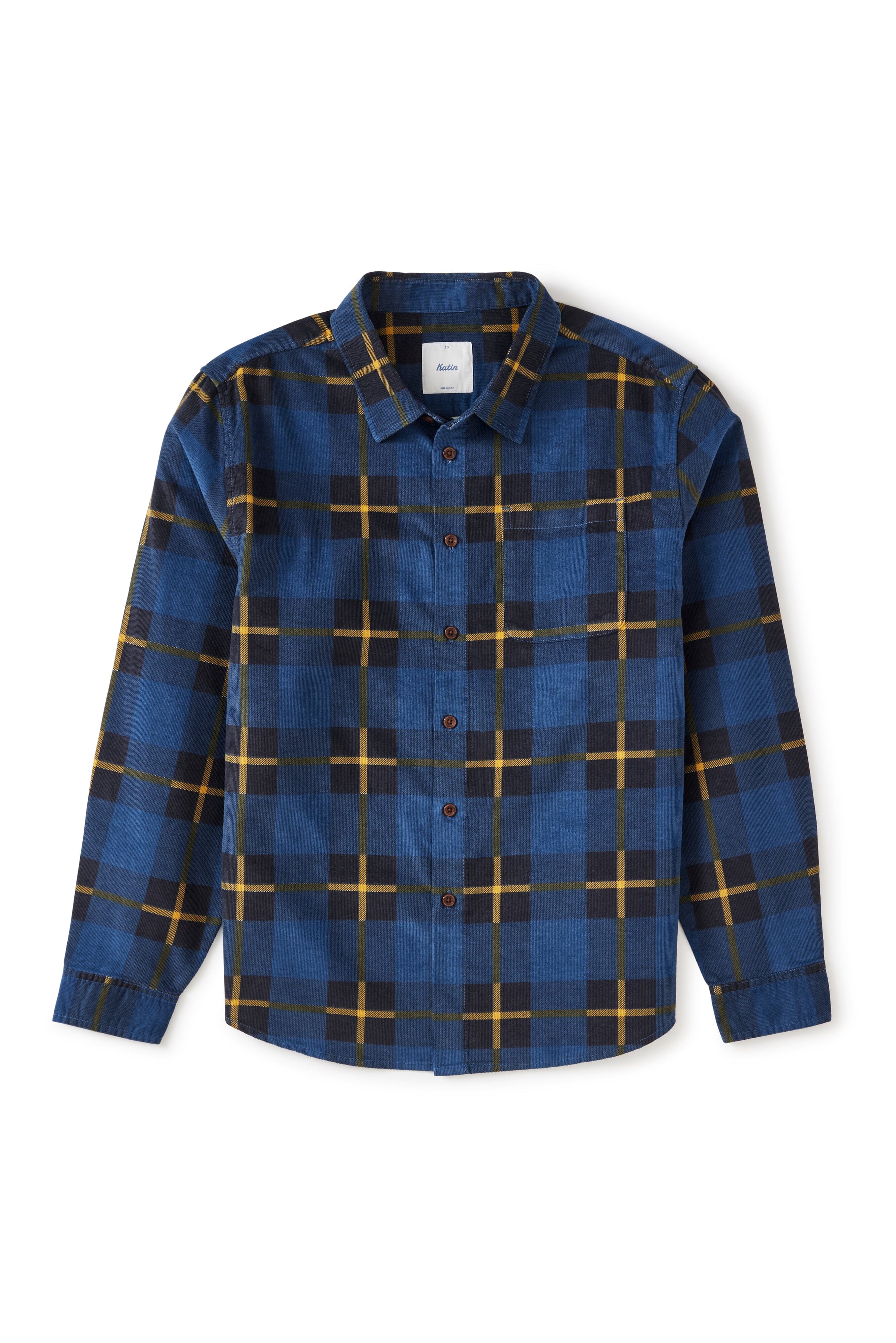 Stevie Shirt - Washed Blue Men's Shirts & Polos Katin